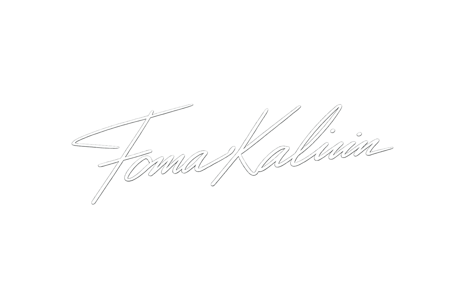 Foma Kalinin signature